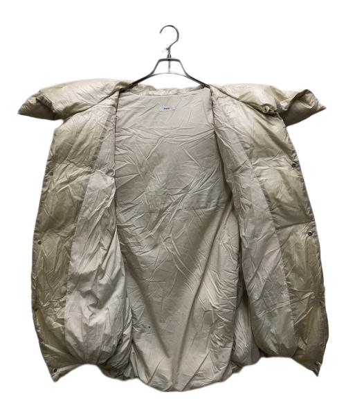 PaDD（パッド）PaDD (パッド) オーバーサイズダウンベスト ベージュ サイズ:Fの古着・服飾アイテム