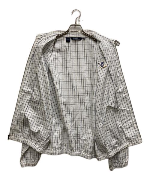 POLO RALPH LAUREN（ポロ・ラルフローレン）POLO RALPH LAUREN (ポロ・ラルフローレン) スイングトップ ホワイト サイズ:Ⅼの古着・服飾アイテム