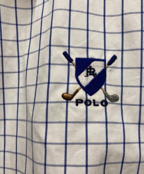 POLO RALPH LAUREN（ポロ・ラルフローレン）POLO RALPH LAUREN (ポロ・ラルフローレン) スイングトップ ホワイト サイズ:Ⅼの古着・服飾アイテム