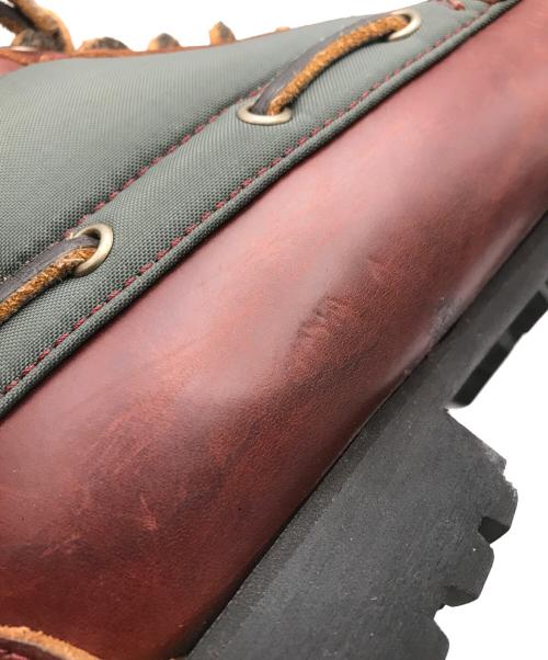 Timberland（ティンバーランド）Timberland (ティンバーランド) BEAMS (ビームス) 別注7eye classic lug BOOTS ブラウン サイズ:US 8の古着・服飾アイテム