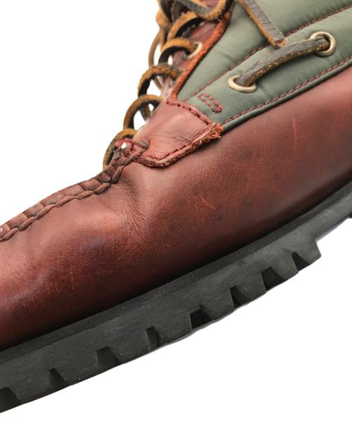 Timberland（ティンバーランド）Timberland (ティンバーランド) BEAMS (ビームス) 別注7eye classic lug BOOTS ブラウン サイズ:US 8の古着・服飾アイテム