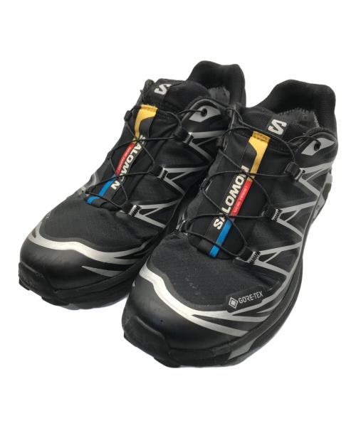 SALOMON（サロモン）SALOMON (サロモン) XT-6 GTXスニーカー ブラック サイズ:US 9の古着・服飾アイテム