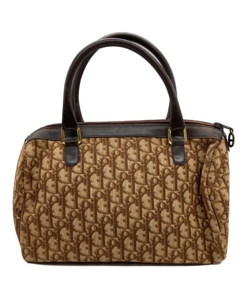 Christian Dior（クリスチャン ディオール）Christian Dior (クリスチャン ディオール) CDロゴトロッターハンドバグ ベージュの古着・服飾アイテム