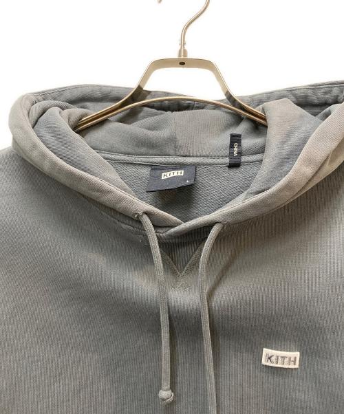 KITH（キス）KITH (キス) ロゴパーカー グレー サイズ:Lの古着・服飾アイテム
