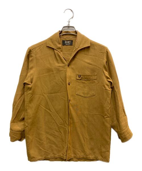 VOGA（ヴォガ）VOGA (ヴォガ) 推定50s 長袖シャツ ベージュ サイズ:不明の古着・服飾アイテム