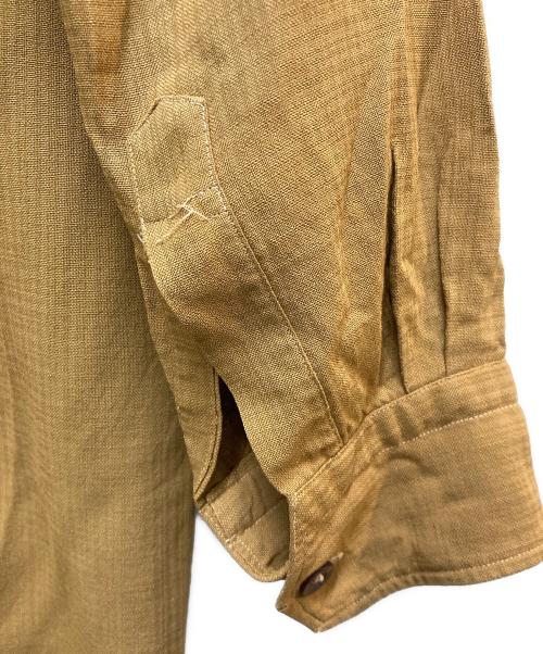 VOGA（ヴォガ）VOGA (ヴォガ) 推定50s 長袖シャツ ベージュ サイズ:不明の古着・服飾アイテム
