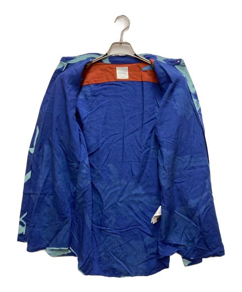 PAUL SMITH（ポールスミス）PAUL SMITH (ポールスミス) SCREEN FLORAL SHIRT ネイビー サイズ:Ⅿの古着・服飾アイテム