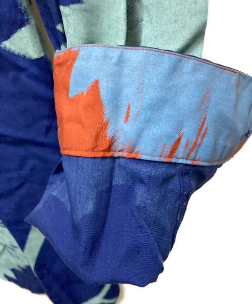 PAUL SMITH（ポールスミス）PAUL SMITH (ポールスミス) SCREEN FLORAL SHIRT ネイビー サイズ:Ⅿの古着・服飾アイテム