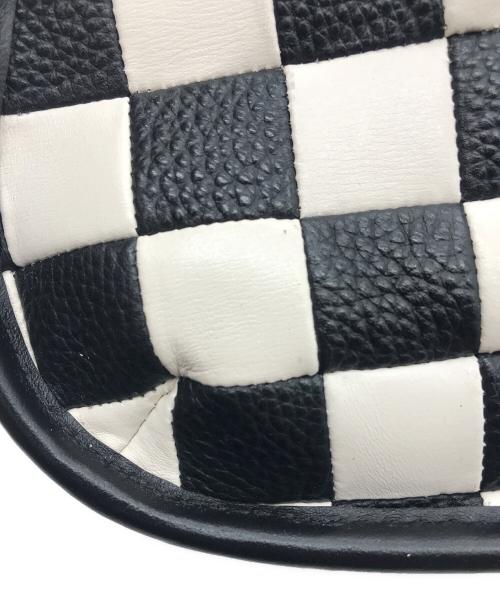 Coachtopia（コーチトピア）Coachtopia (コーチトピア) ミニ エルゴ バッグ/2WAYバッグ ブラック×ホワイトの古着・服飾アイテム