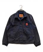 LEVI'Sリーバイス）の古着「WORKWEAR SUNRISE トラッカージャケット」｜ネイビー