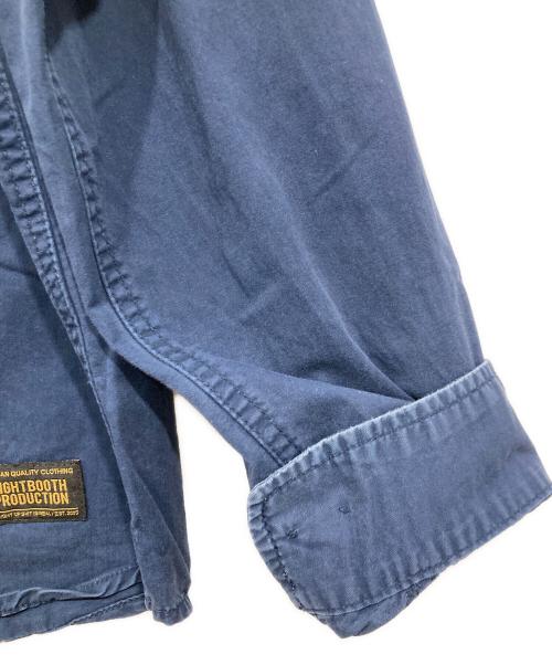TIGHTBOOTH PRODUCTION（タイトブースプロダクション）TIGHTBOOTH PRODUCTION (タイトブースプロダクション) ワークシャツ ネイビー サイズ:Ⅼの古着・服飾アイテム