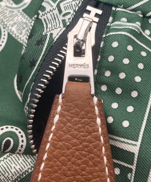 HERMES（エルメス）HERMES (エルメス) ウース・ドゥ・ヴォヤージュPM/トラベルケース グリーンの古着・服飾アイテム