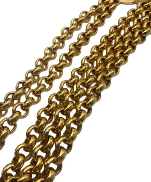 CHANEL（シャネル）CHANEL (シャネル) ココマーク  ゴールドチェーン ゴールドの古着・服飾アイテム