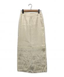TODAYFUL（トゥデイフル）の古着「Silky Pencil Skirt」｜ベージュ