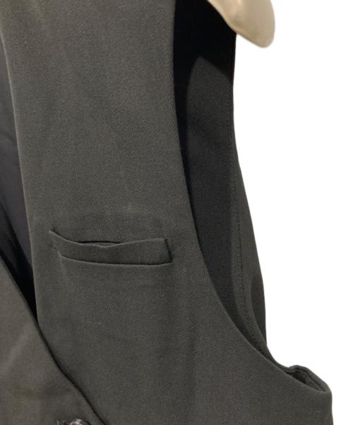 RIM.ARK（リムアーク）RIM.ARK (リムアーク) Back balloon short vest（バックバルーンショートベスト） ブラック サイズ:Freeの古着・服飾アイテム