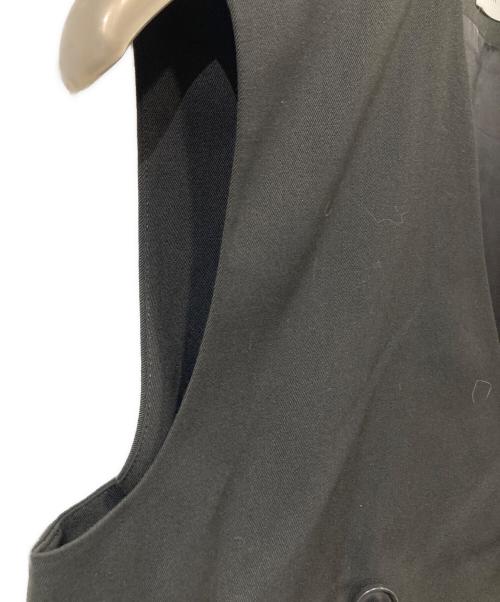 RIM.ARK（リムアーク）RIM.ARK (リムアーク) Back balloon short vest（バックバルーンショートベスト） ブラック サイズ:Freeの古着・服飾アイテム