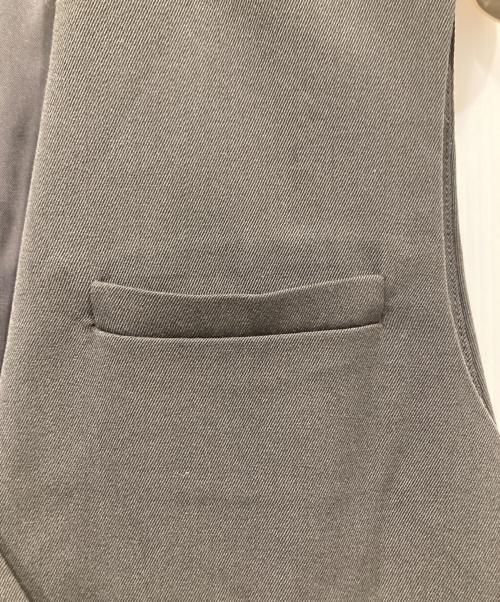 RIM.ARK（リムアーク）RIM.ARK (リムアーク) Back balloon short vest（バックバルーンショートベスト） ブラック サイズ:Freeの古着・服飾アイテム