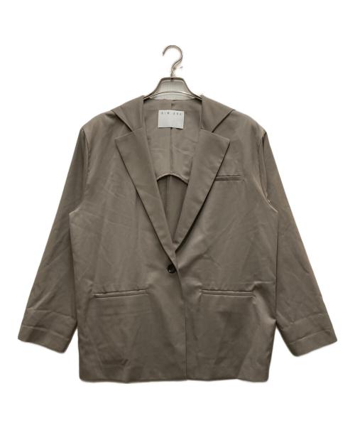 RIM.ARK（リムアーク）RIM.ARK (リムアーク) Tailored hoodie JK C.GRY グレー サイズ:Freeの古着・服飾アイテム