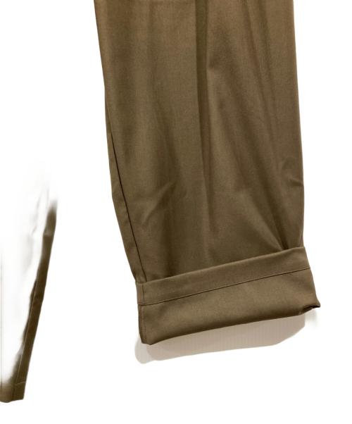 RIM.ARK（リムアーク）RIM.ARK (リムアーク) W tack wide slacks ブラウン サイズ:38の古着・服飾アイテム