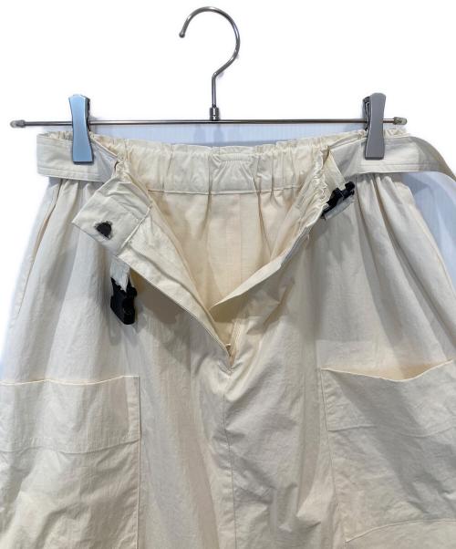 RIM.ARK（リムアーク）RIM.ARK (リムアーク) Belt set cocoon SK ベルトセット コクーン スカート ベージュ サイズ:36の古着・服飾アイテム