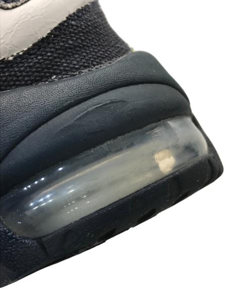 NIKE（ナイキ）NIKE (ナイキ) GIRLS WMNS AIR MORE UPTEMPO ブラック サイズ:US 6 1/2の古着・服飾アイテム