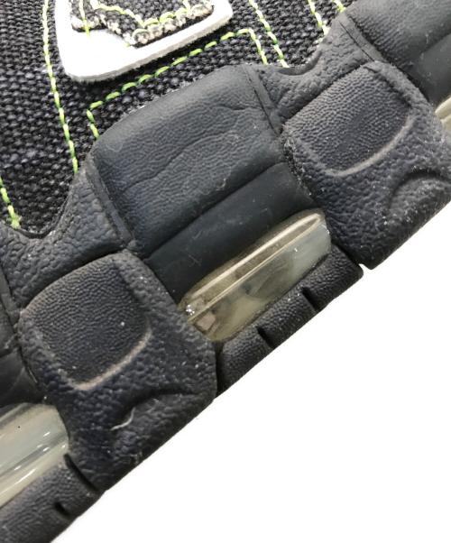 NIKE（ナイキ）NIKE (ナイキ) GIRLS WMNS AIR MORE UPTEMPO ブラック サイズ:US 6 1/2の古着・服飾アイテム