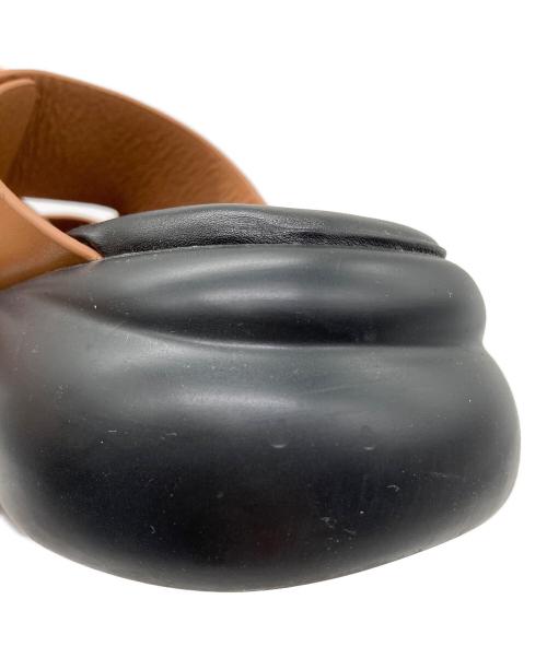 RIM.ARK（リムアーク）RIM.ARK (リムアーク) Volume sole sandal ブラウン サイズ:23.5cmの古着・服飾アイテム