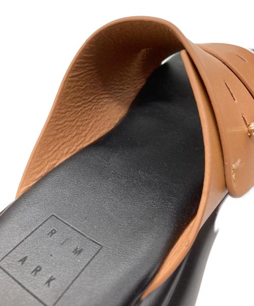 RIM.ARK（リムアーク）RIM.ARK (リムアーク) Volume sole sandal ブラウン サイズ:23.5cmの古着・服飾アイテム