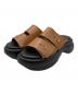 RIM.ARK（リムアーク）の古着「Volume sole sandal」｜ブラウン