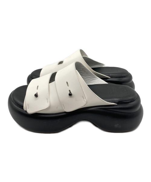 RIM.ARK（リムアーク）RIM.ARK (リムアーク) Volume sole sandal ブラック サイズ:23.5cmの古着・服飾アイテム