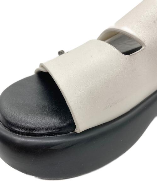 RIM.ARK（リムアーク）RIM.ARK (リムアーク) Volume sole sandal ブラック サイズ:23.5cmの古着・服飾アイテム