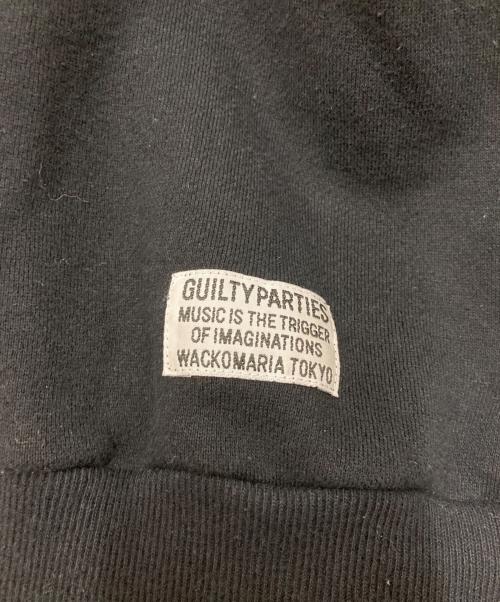WACKO MARIA（ワコマリア）WACKO MARIA (ワコマリア) ミドルウェイトクルースウェット ブラック サイズ:Lの古着・服飾アイテム