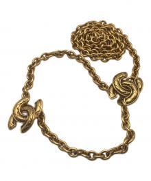 CHANEL（シャネル）の古着「ココマーク チェーンベルト」｜ゴールド