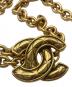 中古・古着 CHANEL (シャネル) ココマーク チェーンベルト ゴールド：80000円