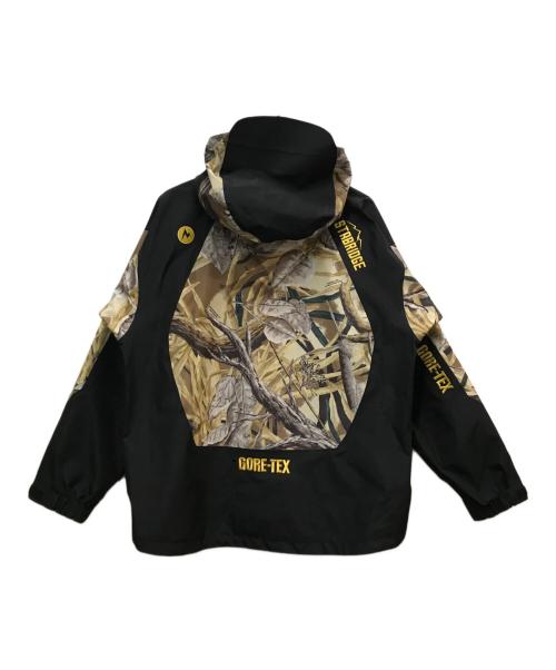 MARMOT（マーモット）MARMOT (マーモット) STABRIDGE (スタブリッジ) 3L ALPINIST JACKET カーキ×ブラック サイズ:Mの古着・服飾アイテム