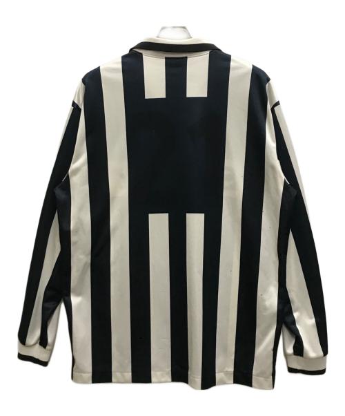 KAPPA（カッパ）Kappa (カッパ) 97-98Juventus Home L/S Shirt L ブラック×ホワイト サイズ:Lの古着・服飾アイテム