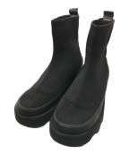 ISSEY MIYAKE×UNITED NUDEイッセイミヤケ×ユナイテッドヌード）の古着「BOUNCE FIT BOOT」｜ブラック