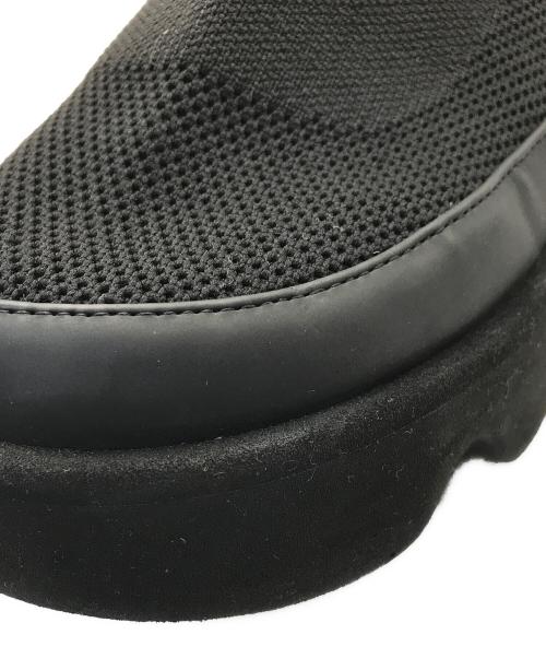 ISSEY MIYAKE（イッセイミヤケ）ISSEY MIYAKE (イッセイミヤケ) UNITED NUDE (ユナイテッドヌード) BOUNCE FIT BOOT ブラック サイズ:39の古着・服飾アイテム