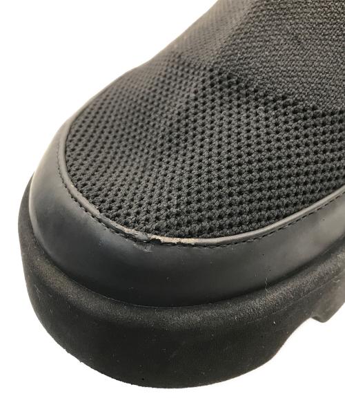 ISSEY MIYAKE（イッセイミヤケ）ISSEY MIYAKE (イッセイミヤケ) UNITED NUDE (ユナイテッドヌード) BOUNCE FIT BOOT ブラック サイズ:39の古着・服飾アイテム