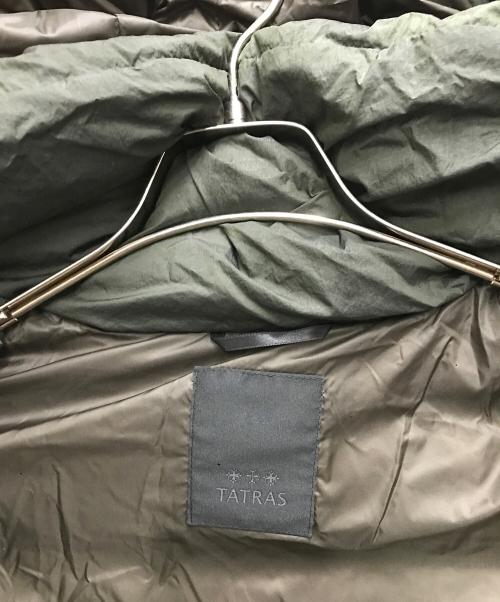 TATRAS（タトラス）TATRAS (タトラス) POLITEAMA ダウンコート カーキ サイズ:1の古着・服飾アイテム