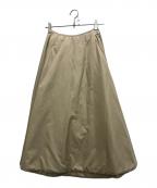 MONCLERモンクレール）の古着「GONNA スカート」｜ベージュ