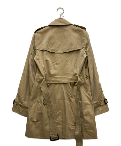 BURBERRY PRORSUM（バーバリープローサム）BURBERRY PRORSUM (バーバリープローサム) 裏地ノバチェック柄トレンチコート ベージュ サイズ:UK 6の古着・服飾アイテム