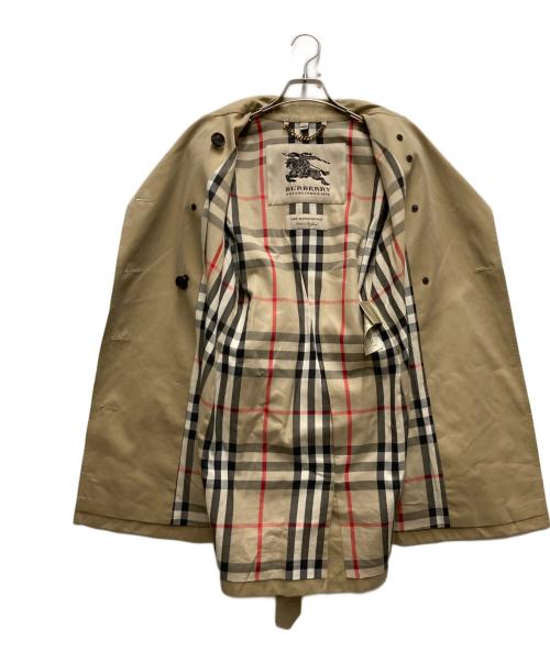 BURBERRY PRORSUM（バーバリープローサム）BURBERRY PRORSUM (バーバリープローサム) 裏地ノバチェック柄トレンチコート ベージュ サイズ:UK 6の古着・服飾アイテム