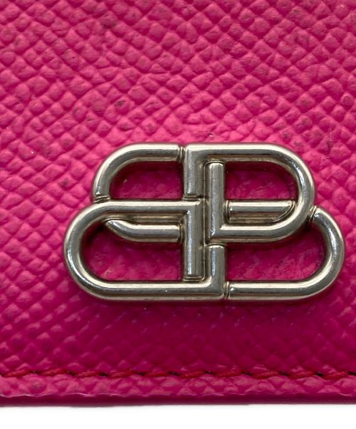 BALENCIAGA（バレンシアガ）BALENCIAGA (バレンシアガ) カードケース ピンクの古着・服飾アイテム