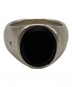 TOM WOODトムウッド）の古着「Oval Ring」｜シルバー