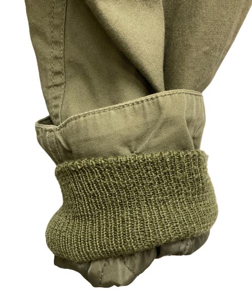 HOUSTON（ヒューストン）HOUSTON (ヒューストン) ライナー付きモッズコート オリーブ サイズ:XXXSの古着・服飾アイテム