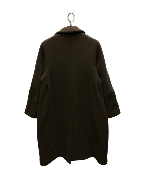 SUZUKI TAKAYUKI（スズキタカユキ）SUZUKI TAKAYUKI (スズキタカユキ) tailored-collar coat ブラウン サイズ:1の古着・服飾アイテム