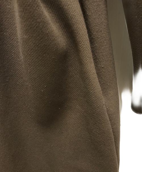 SUZUKI TAKAYUKI（スズキタカユキ）SUZUKI TAKAYUKI (スズキタカユキ) tailored-collar coat ブラウン サイズ:1の古着・服飾アイテム