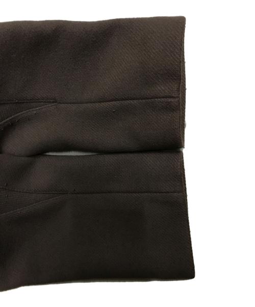 SUZUKI TAKAYUKI（スズキタカユキ）SUZUKI TAKAYUKI (スズキタカユキ) tailored-collar coat ブラウン サイズ:1の古着・服飾アイテム