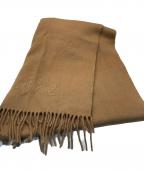 Yves Saint Laurentイヴサンローラン）の古着「Cashmere scarf」｜ブラウン